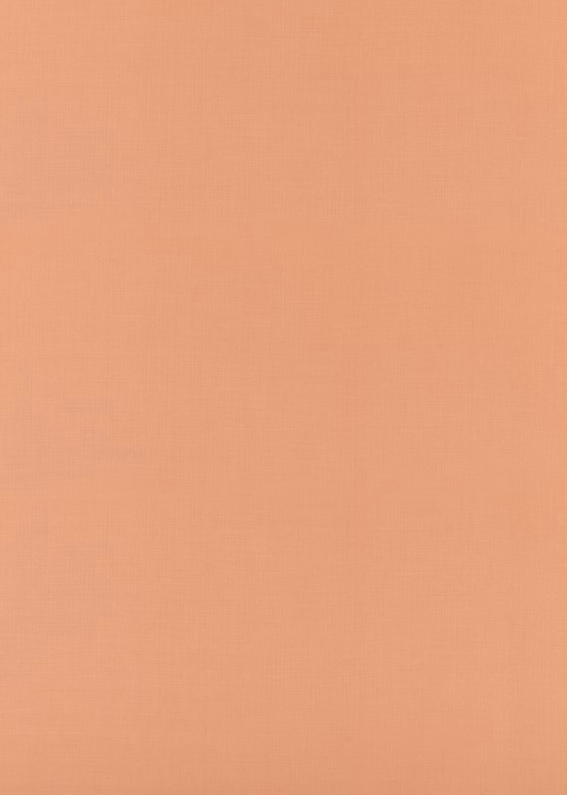 Warm blush coral linen with a subtle fine crosshatch weave
