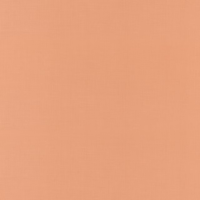 Warm blush coral linen with a subtle fine crosshatch weave