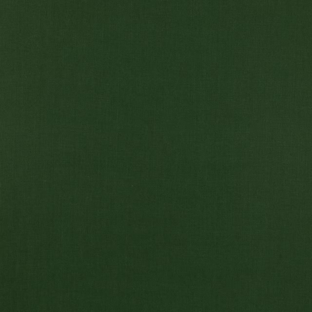 Deep forest green linen with a subtle, even woven surface