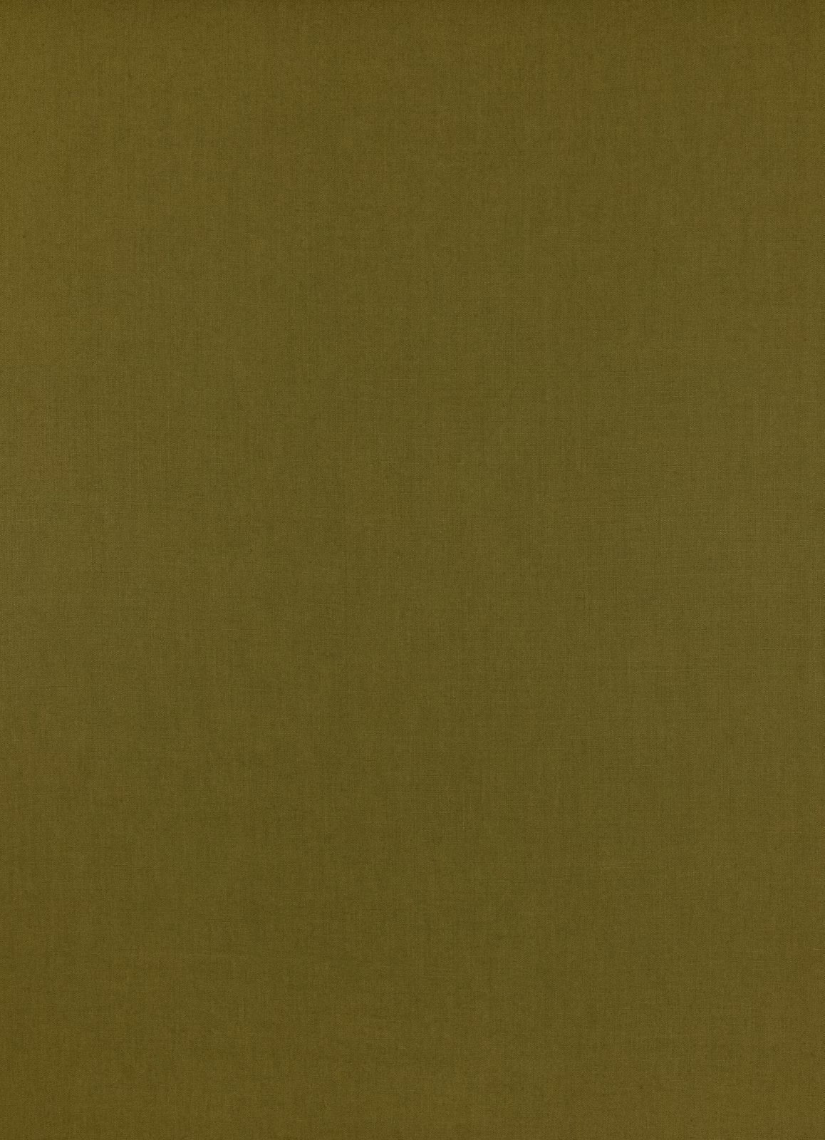 Close-up of plain moss olive linen showing a subtle woven grain
