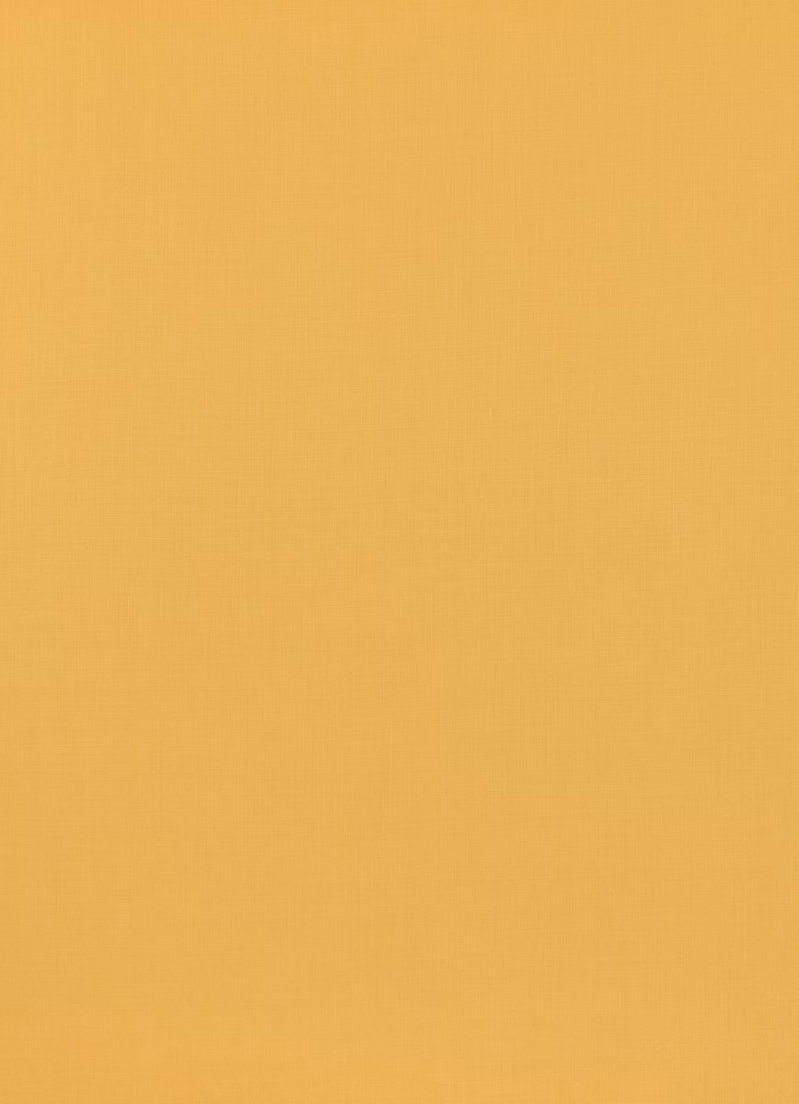 Close-up of warm golden-yellow linen with fine vertical weave and subtle slub texture