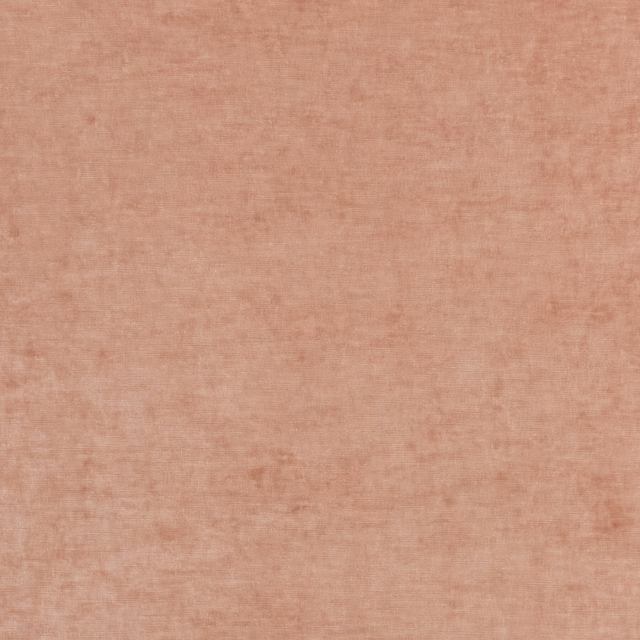 Close-up of dusty blush pink velvet with softly mottled light-catching nap