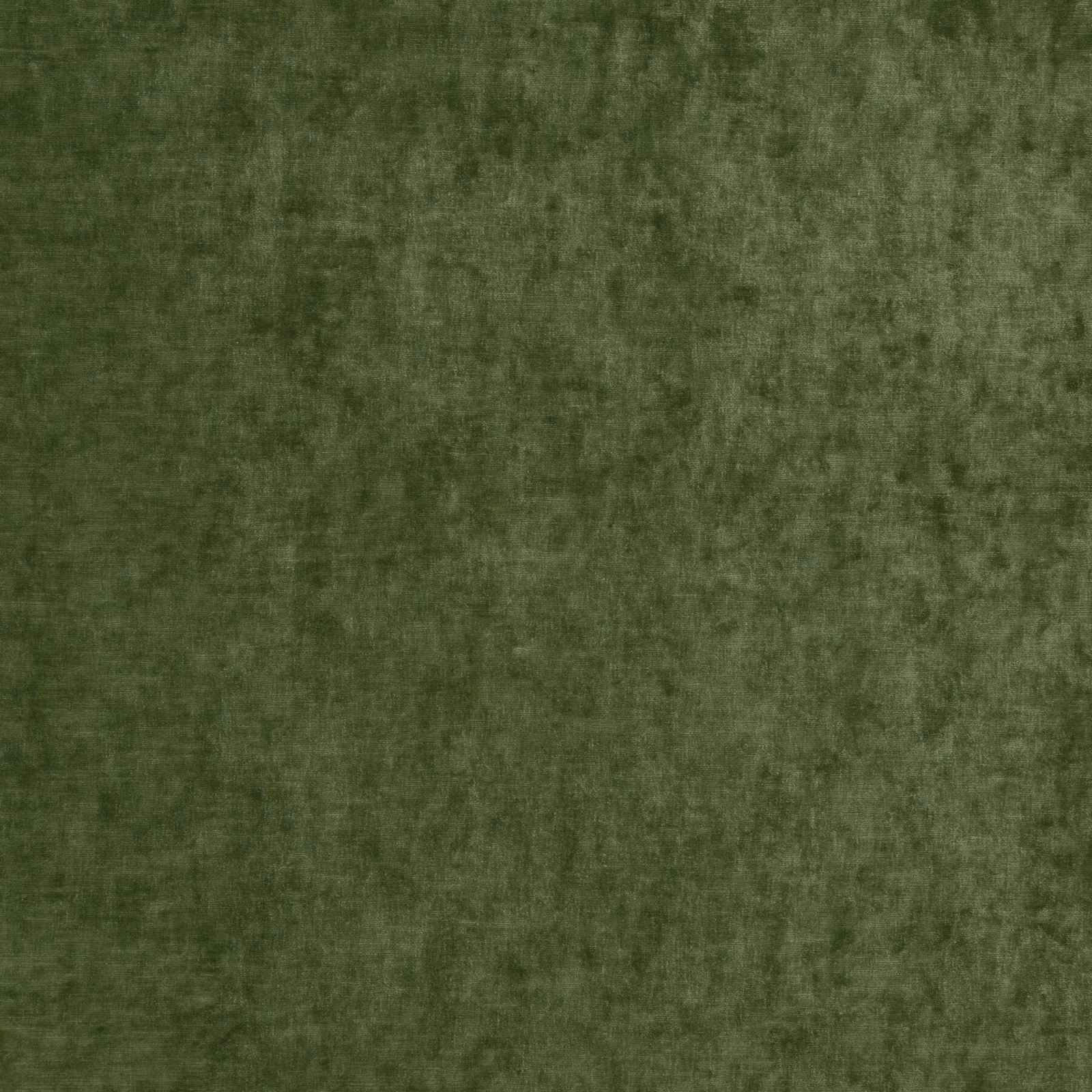 Mottled deep fern-green velvet with a softly brushed, tonal pile
