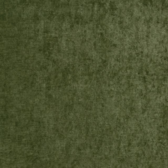 Mottled deep fern-green velvet with a softly brushed, tonal pile