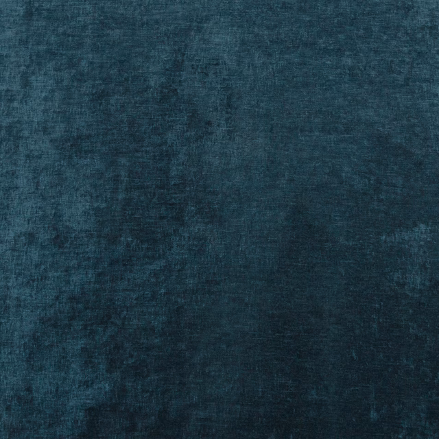 Deep teal-indigo velvet with a softly mottled, light-catching pile
