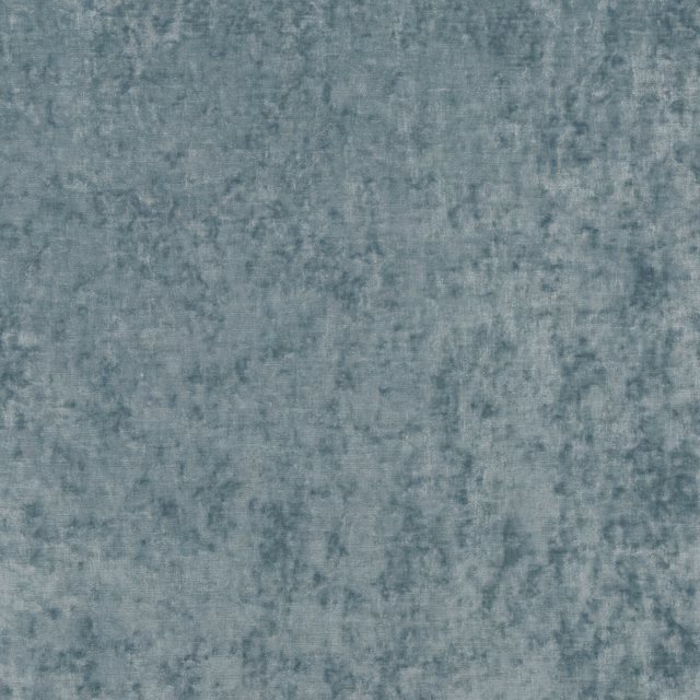 Mottled slate-blue velvet with a softly clouded, light-catching pile