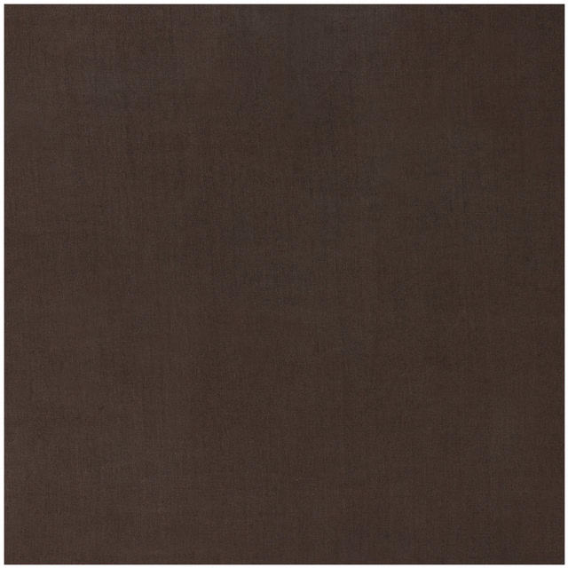 Deep bark-brown plain fabric swatch showing a subtle fine woven texture