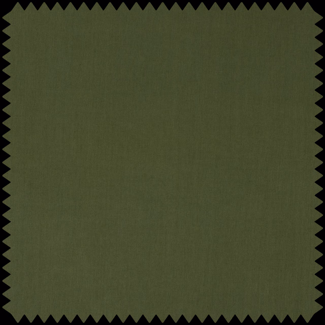 Deep olive green fabric swatch with a subtle vertical woven texture