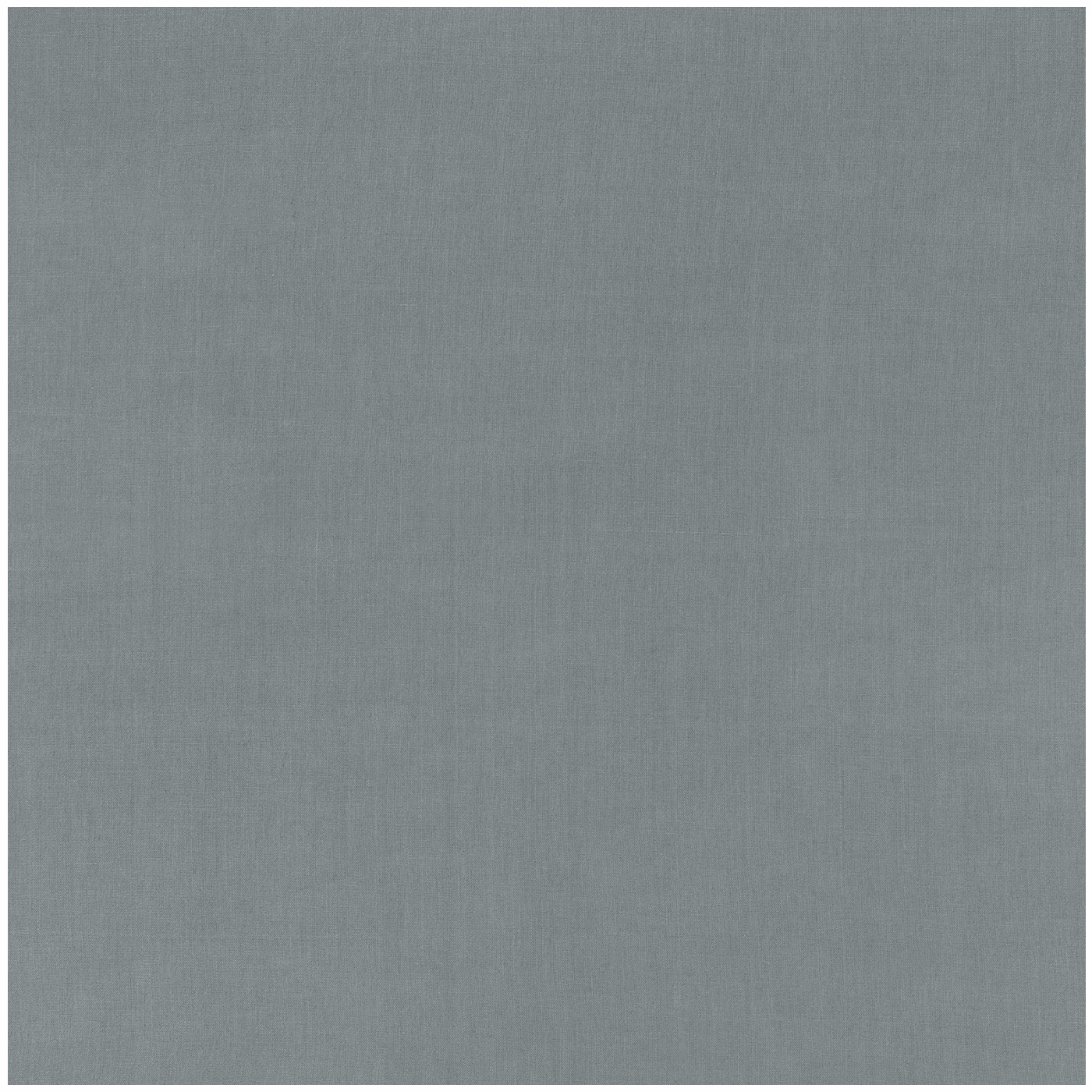 Cool blue-grey plain-weave fabric with subtle vertical slubs and a softly muted surface