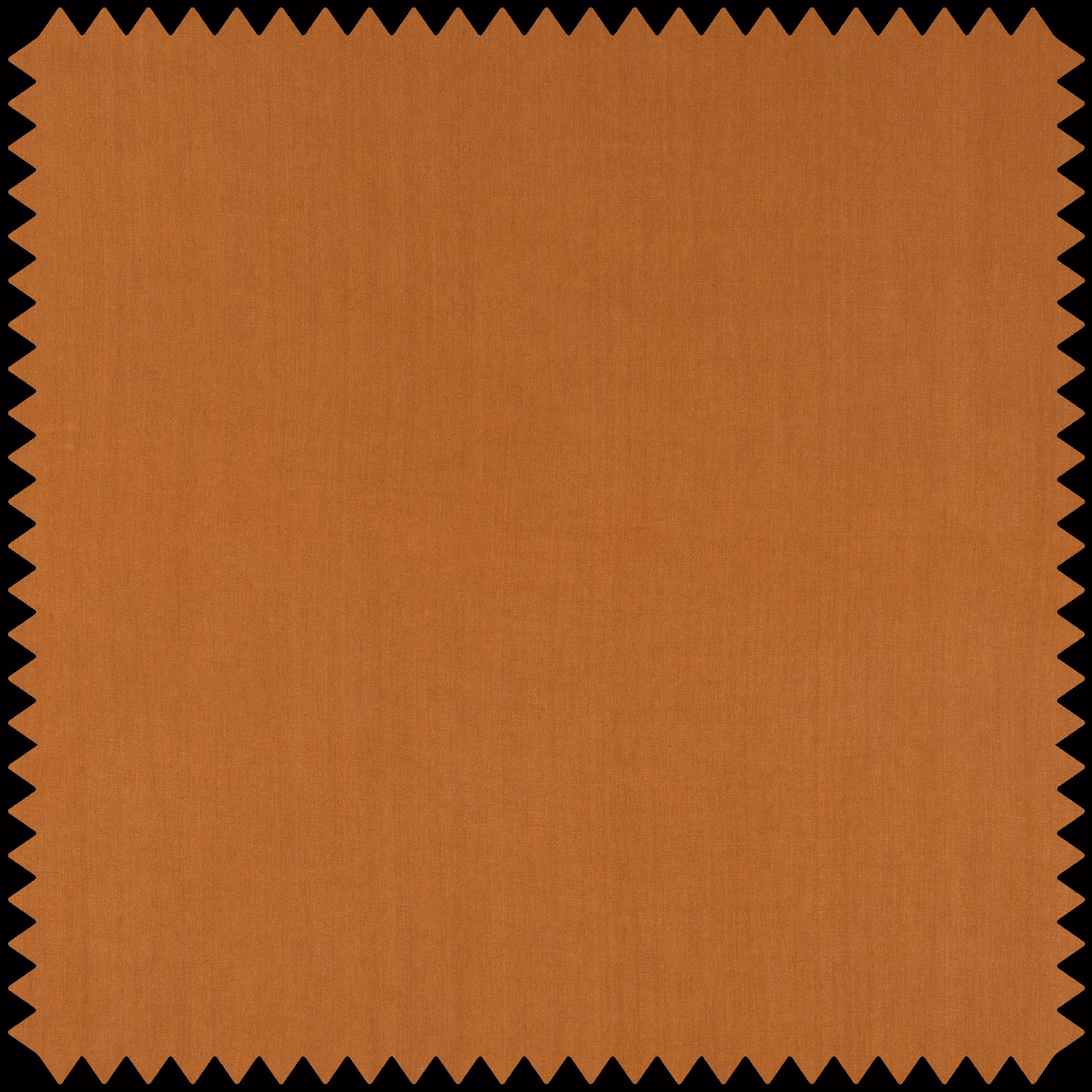 Warm tobacco-brown fabric swatch with a fine, subtly vertical woven texture