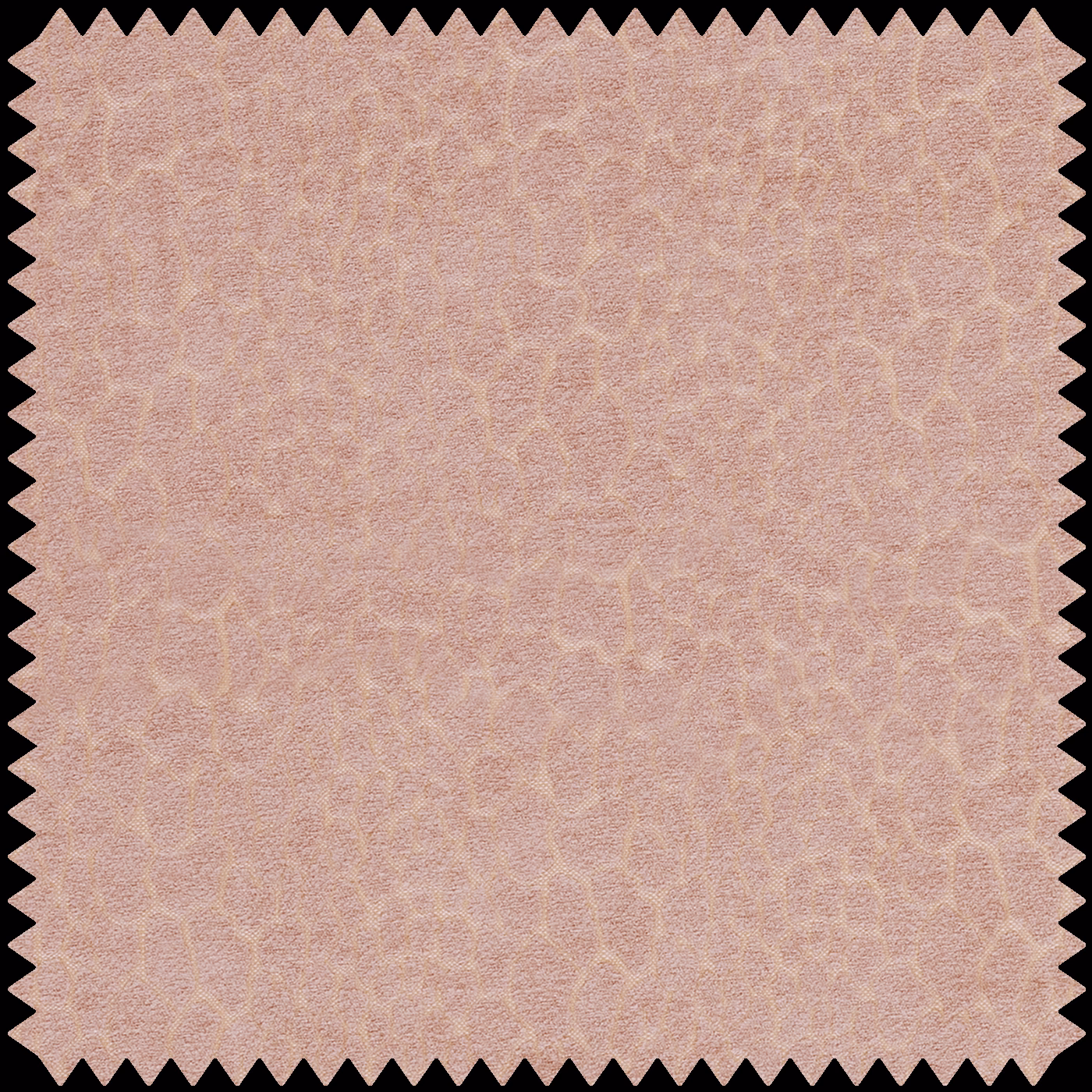 Dusty blush-pink jacquard with a subtle branching tonal texture