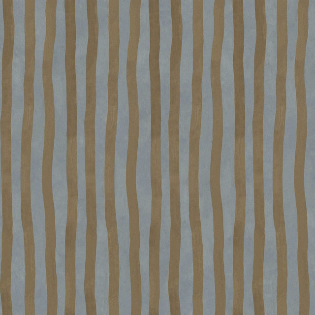 Irregular blue-grey and taupe vertical stripes with softly varied tones