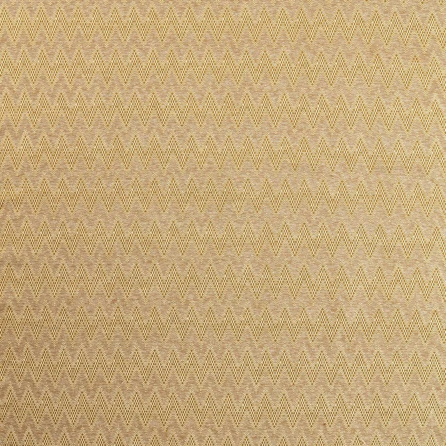 Warm oat woven textile with fine straw zigzag chevrons and subtly textured surface