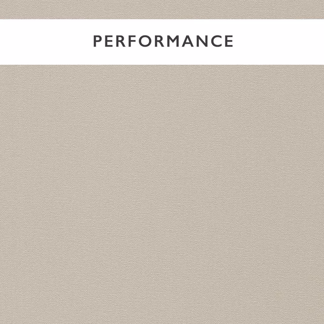 Close-up of pale greige-taupe fabric with a fine, even woven texture