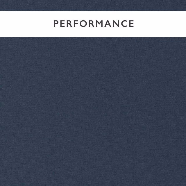 Deep blue-charcoal plain woven fabric with a subtle fine-grained texture