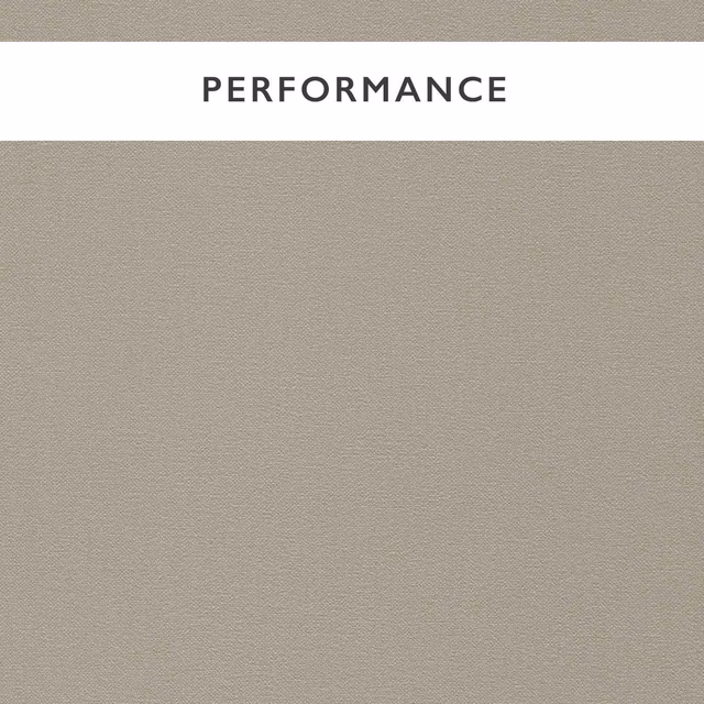 Close-up of Allegra Fog's soft taupe-grey fine woven texture