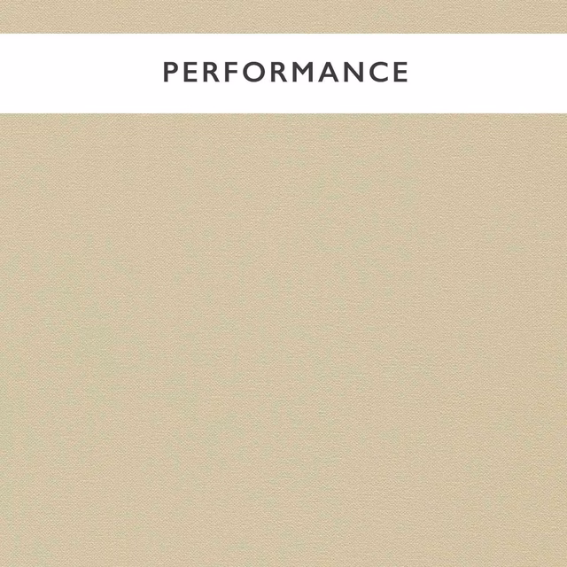 Pale warm greige woven textile showing a fine, even linear texture