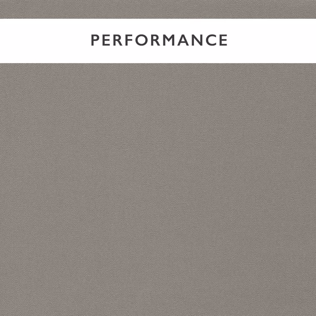 Close-up of husky grey fine-grain woven textile with a subtle taupe cast