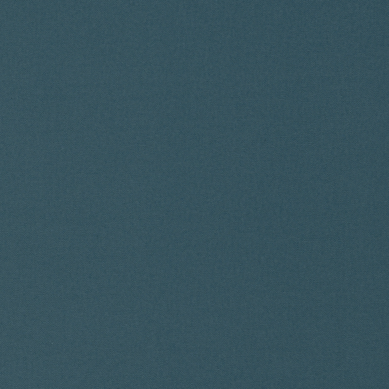Close-up of deep Prussian blue-teal plain weave with fine woven texture