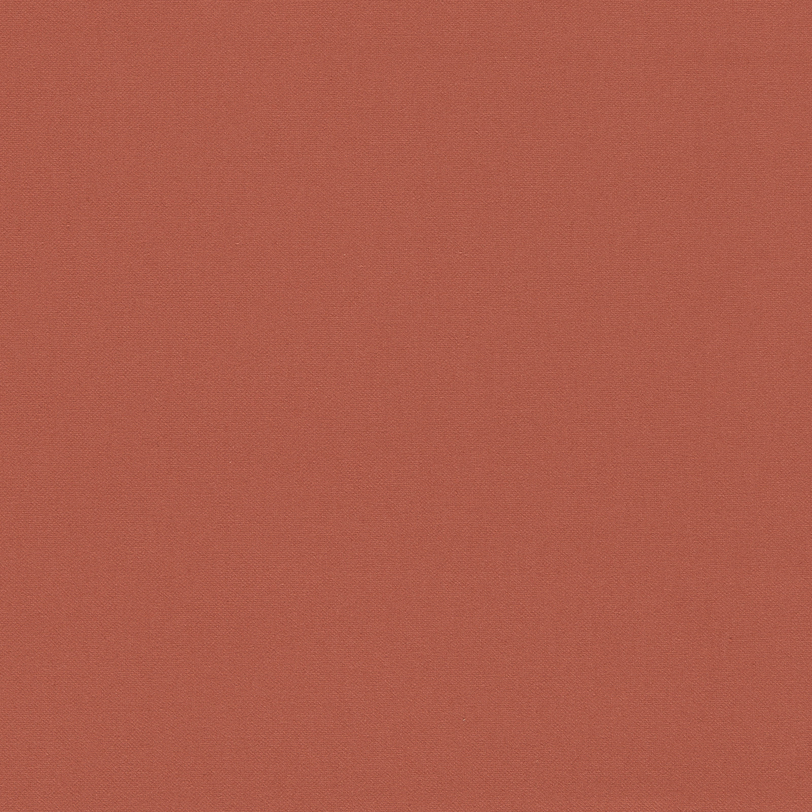 Dusty coral terracotta plain woven fabric with a fine, even texture