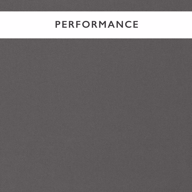 Close-up of cool slate grey fabric with a fine, even woven texture