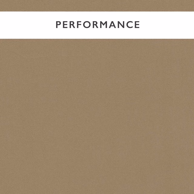 Warm truffle taupe plain-weave fabric with a finely grained surface