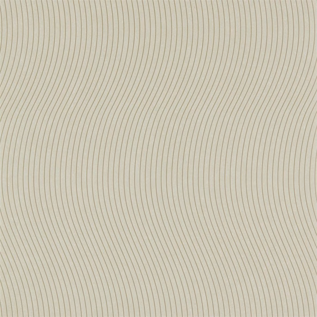 Pale limestone wallpaper with fine, closely spaced undulating grey-beige lines