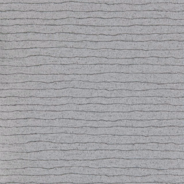 Pale Pumice grey wallpaper with fine irregular horizontal striations and a softly mottled surface
