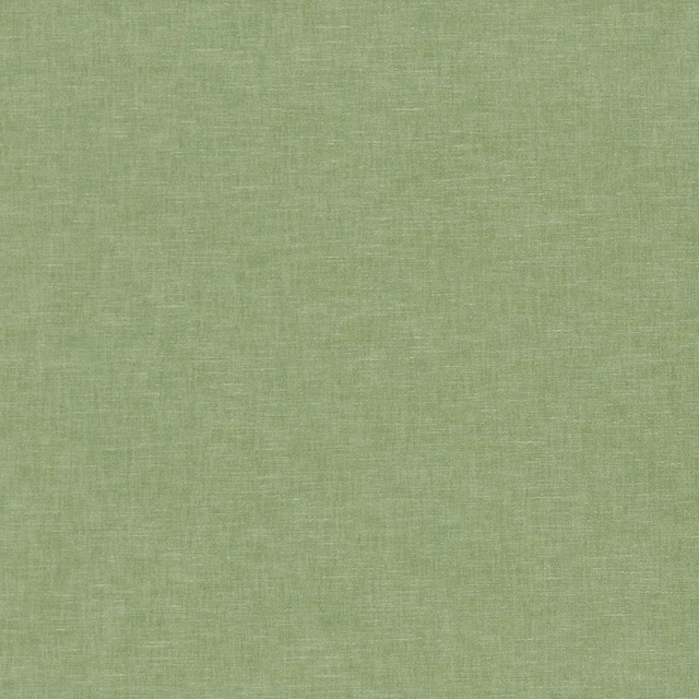 Muted aloe green fabric with a fine linen-look weave and subtle slub texture