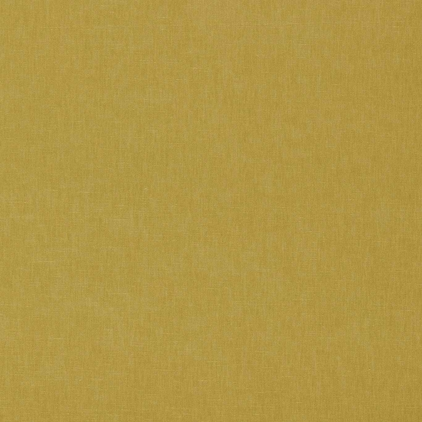 Muted olive-gold plain weave showing fine crosswise and vertical textile texture