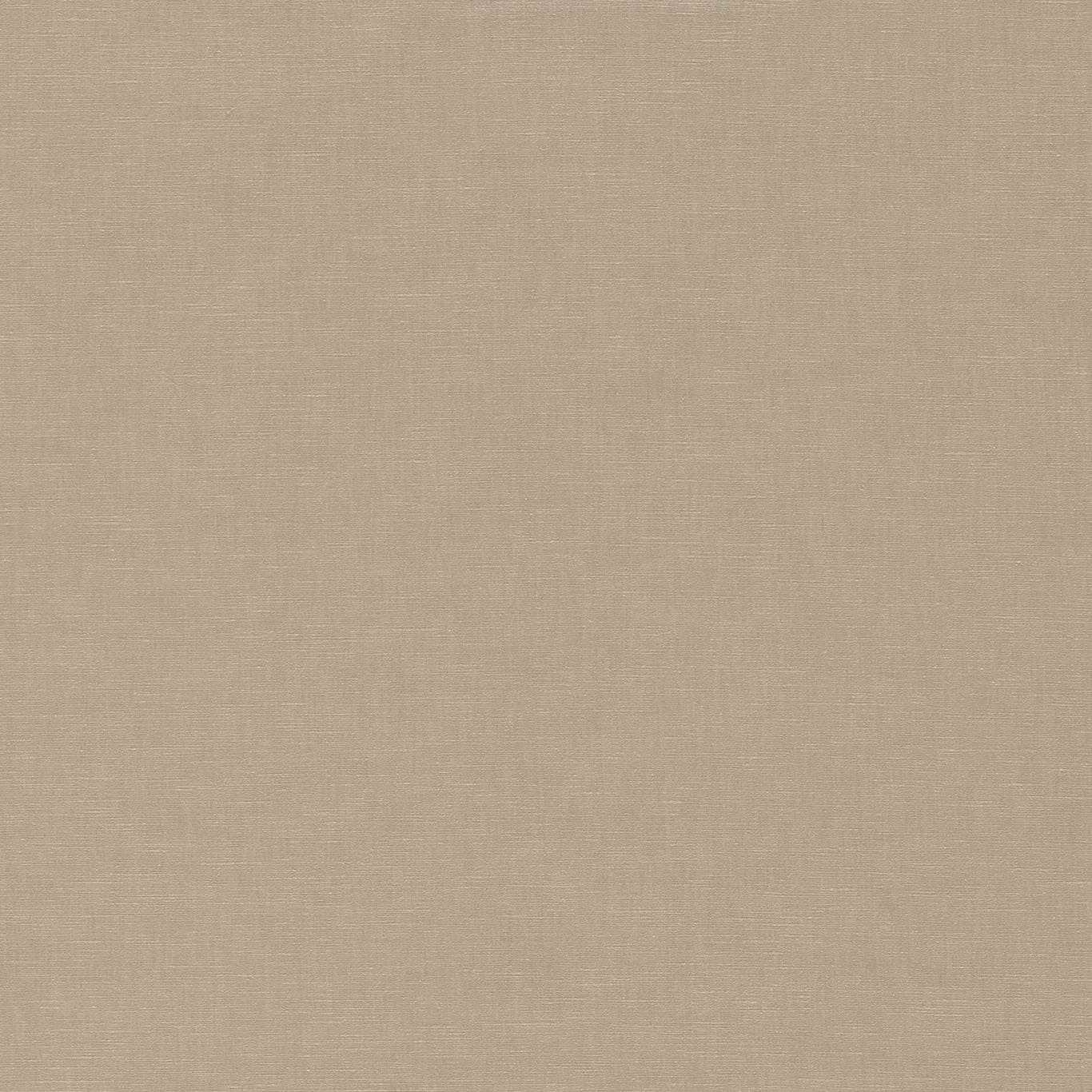 Close-up of warm oyster taupe plain woven fabric with fine textured threads