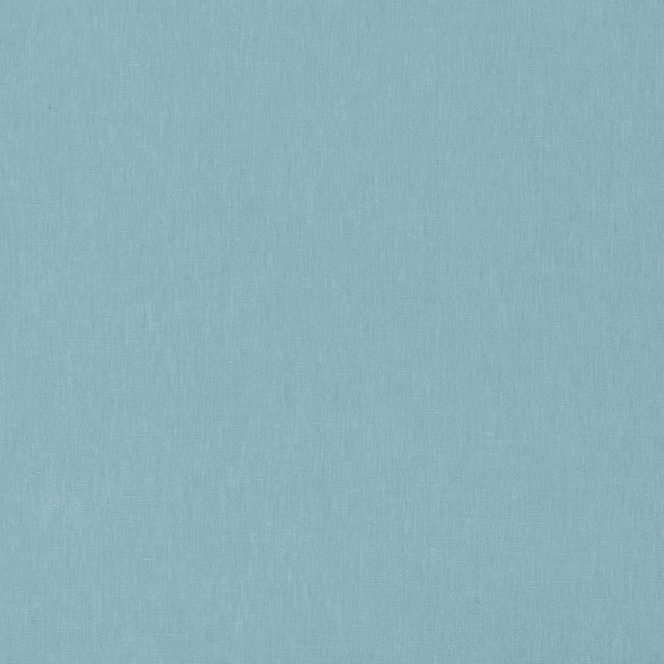 Soft aqua-blue plain weave with a fine, subtly vertical textile texture