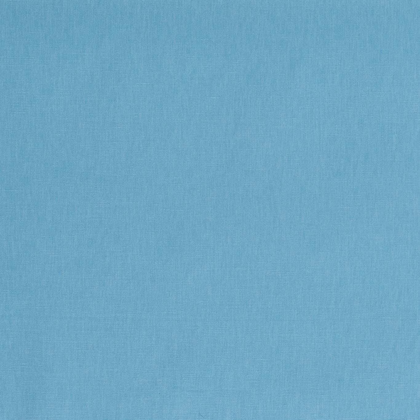 Cool turquoise sky-blue plain weave with subtle crosshatched texture