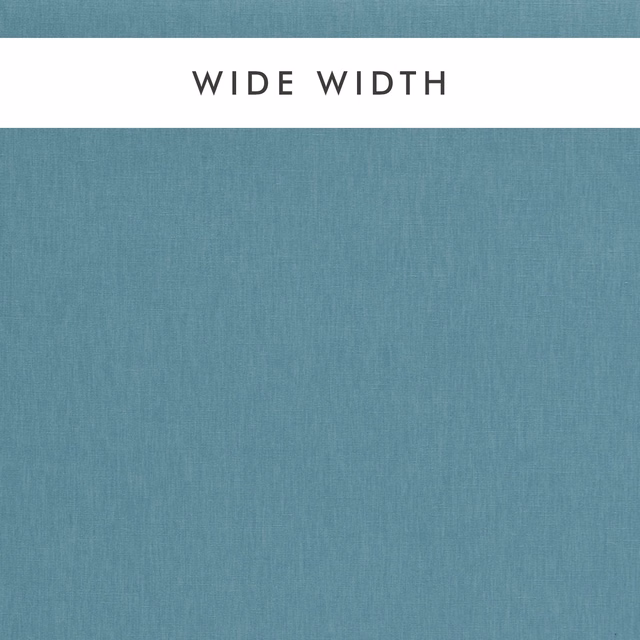 Close view of muted Atlantic blue-teal fabric with a fine, softly striated weave