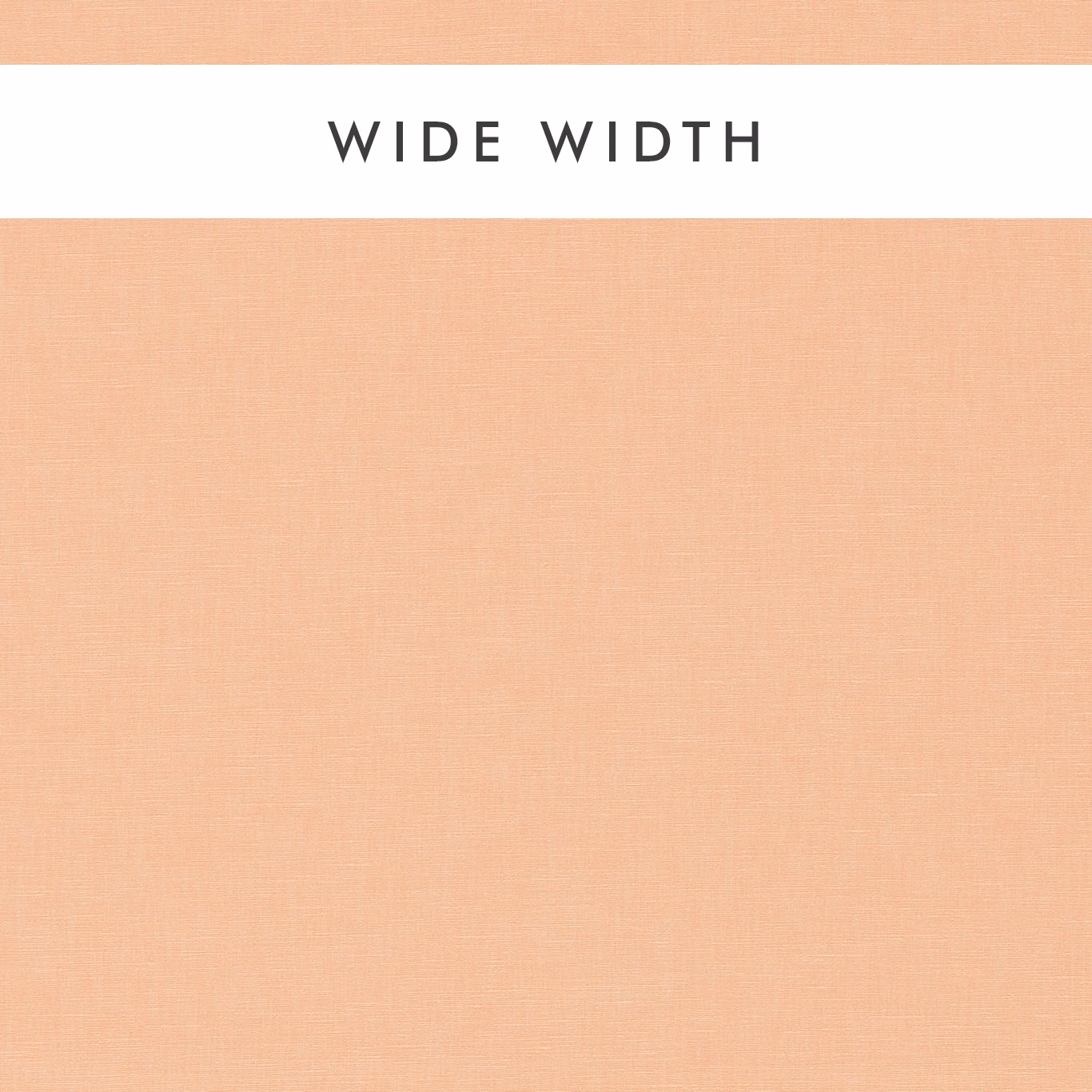 Soft peach Blossom fabric showing a fine, even plain-weave texture
