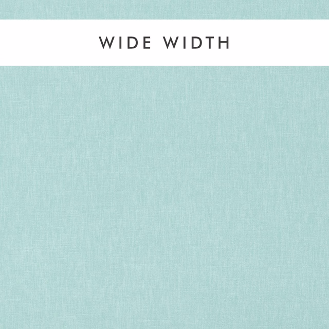 Pale aqua-teal plain weave with fine vertical texture on a wide-width swatch