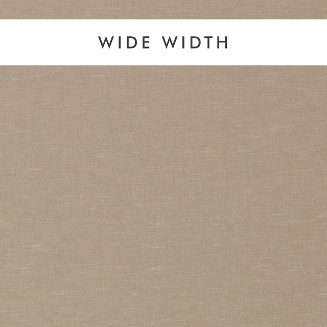 Close view of cool taupe-grey plain weave with subtle crosshatched texture