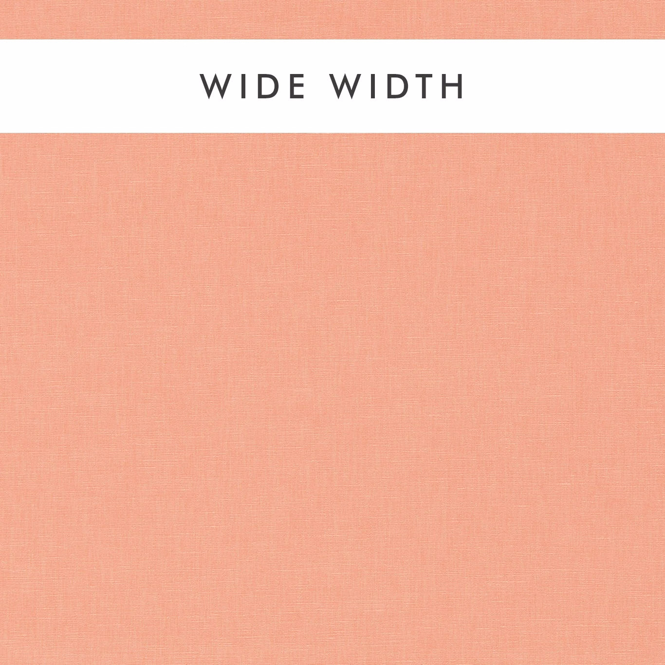 Warm coral-pink plain weave with a fine crosshatched surface