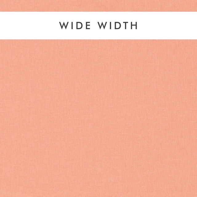 Warm coral-pink plain weave with a fine crosshatched surface