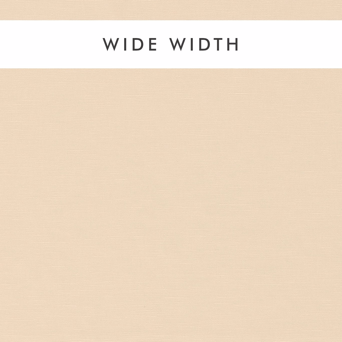 Warm oat beige plain weave with delicate horizontal texture on a wide-width swatch
