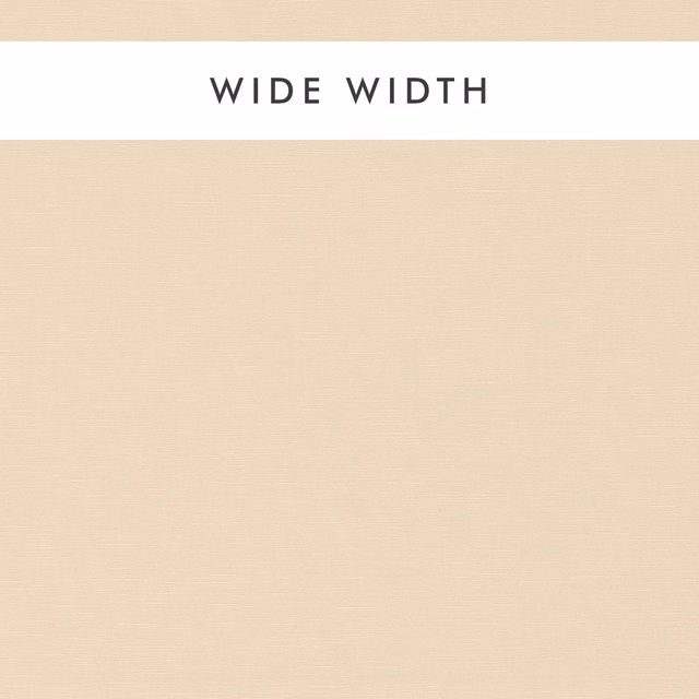 Warm oat beige plain weave with delicate horizontal texture on a wide-width swatch
