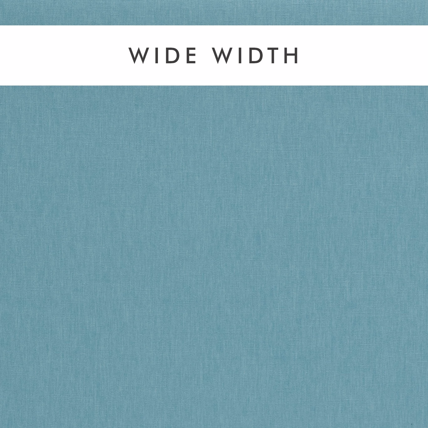 Muted aqua-teal plain woven fabric swatch with fine vertical textile texture