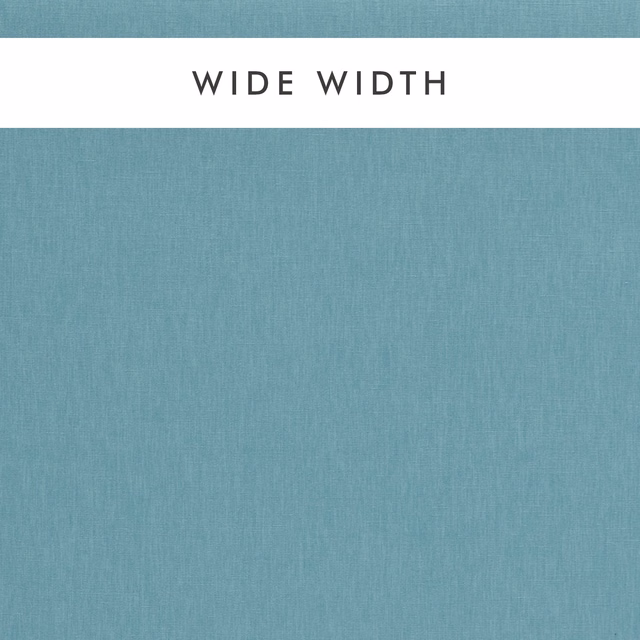 Muted aqua-teal plain woven fabric swatch with fine vertical textile texture
