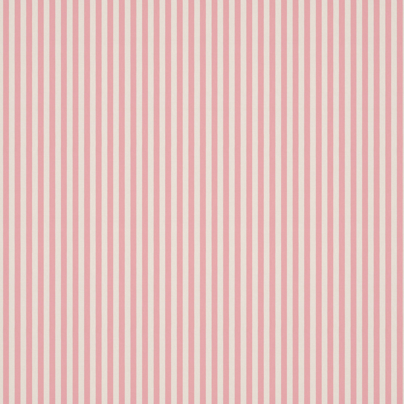 Dusty rose and cream vertical woven stripes in a soft, fine texture