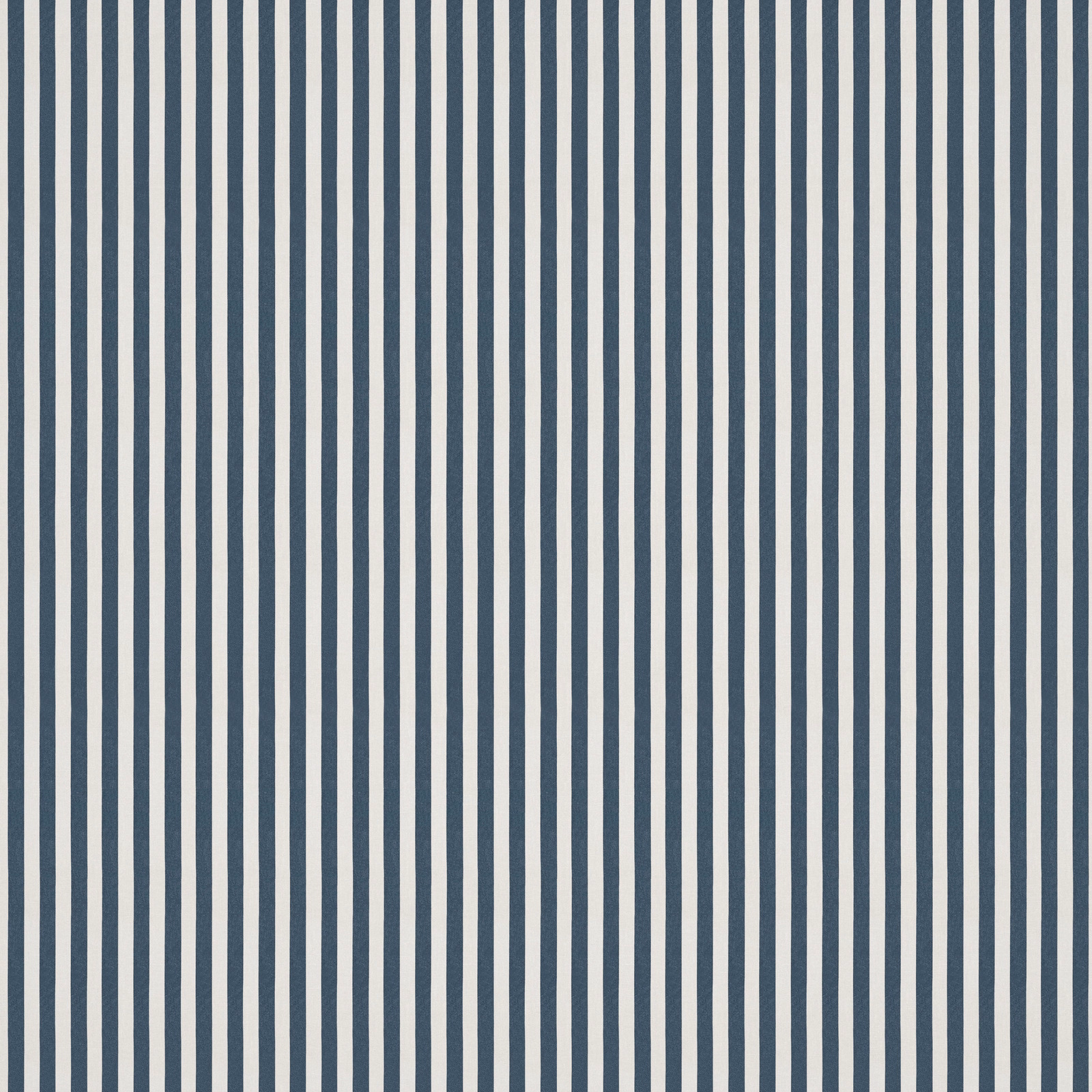 Deep navy and ivory narrow vertical stripes with a subtle woven texture