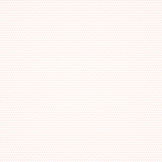 Powder-pink wallpaper with rows of tiny pale heart motifs on a light ground