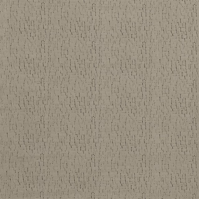 Warm cappuccino taupe upholstery weave with fine broken chocolate vertical marks