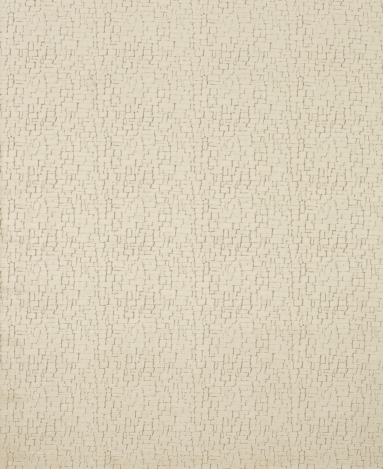 Pale cappuccino upholstery fabric with fine broken linear grid texture