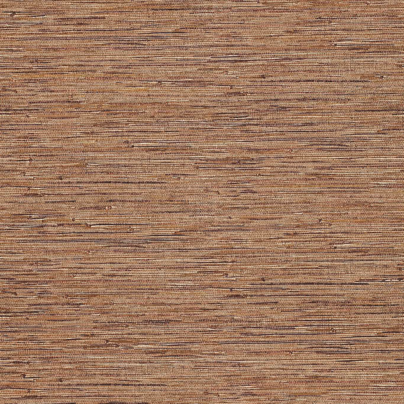 Warm amber-brown wallpaper with fine horizontal striations and woven-look texture