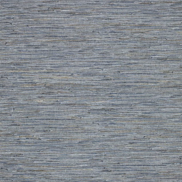 Cool blue-grey wallpaper with fine horizontal mineral striations and softly varied texture